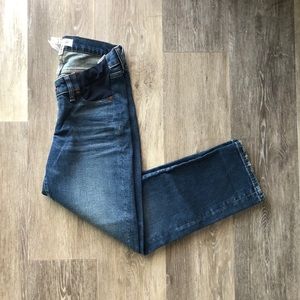 New with tag! Madewell Maternity Side-panel jeans